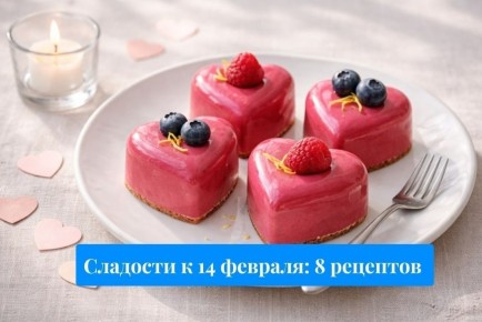 Сладости ко дню влюбленных: создаем уют с десертами