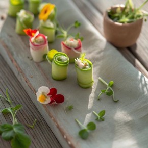 Освежающие огуречные блюда под весенним светом утра
