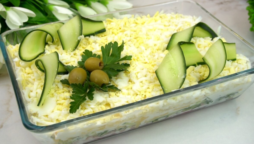 Салат с ветчиной, который покорит сердце каждого