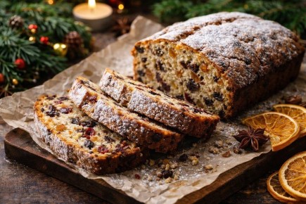 Рождественский кекс с сухофруктами: магия ожидания и волшебный вкус