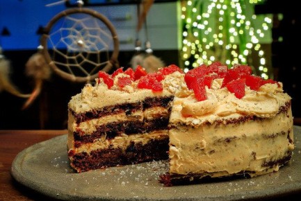 Необычный десерт: морковный пирог с бататом