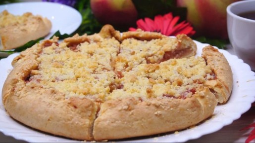 Яблочная галета: идеальный пирог для чаепития без хлопот