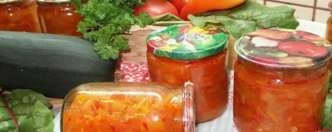 Кабачковый салат на зиму: рецепты из прошлого, которые не устаревают