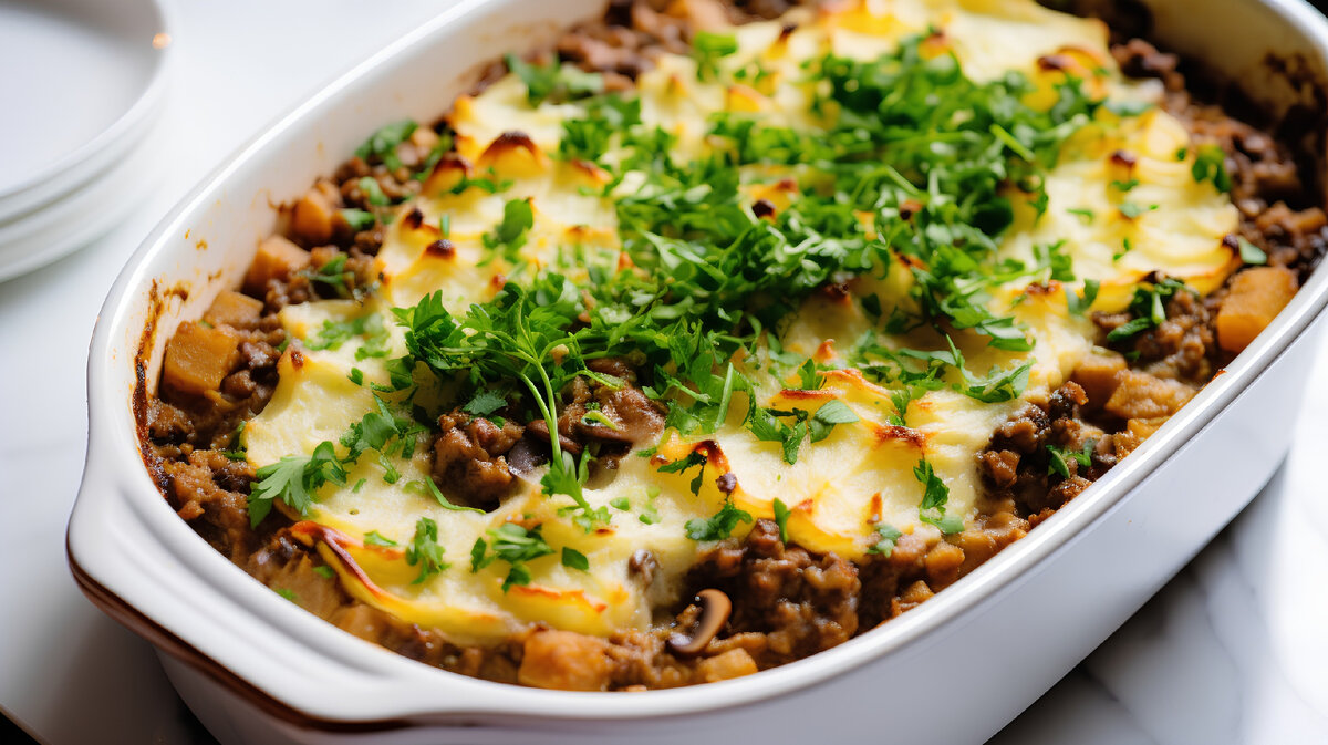 Запеканка Пармантье: уютное блюдо французской кухни