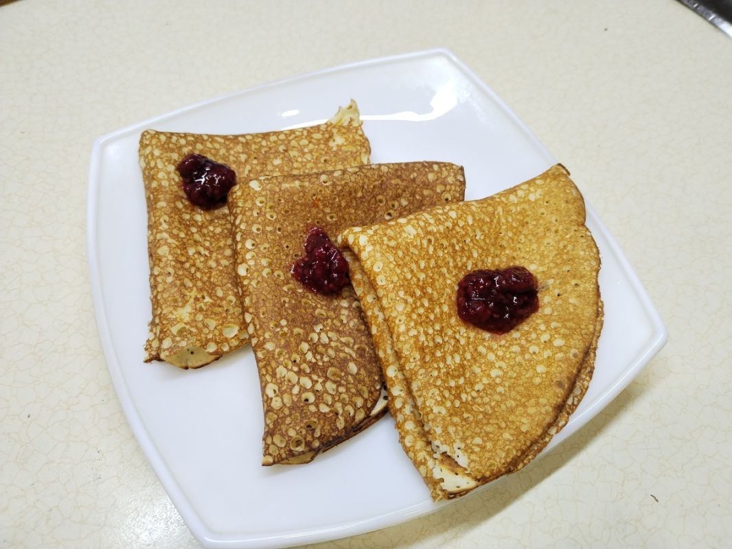 Как порадовать себя белковыми блинчиками из творога