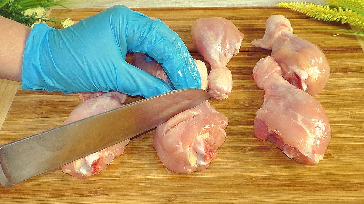 Легкий обед: куриные ножки с булгуром в духовке