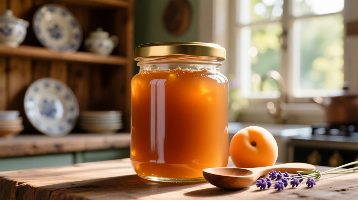 Жаркое лето Прованса в абрикосово-лавандовом варенье