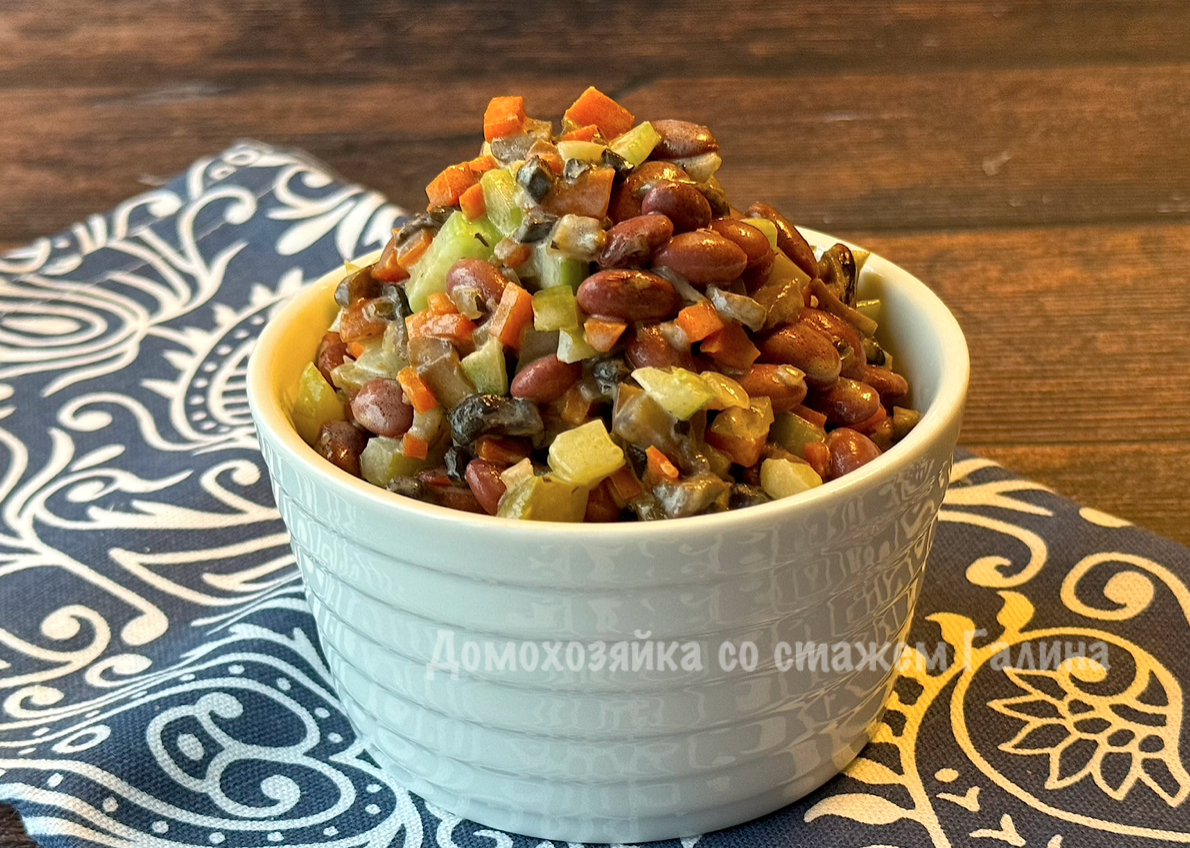 Постный салат с майонезом: идеальное угощение для праздника