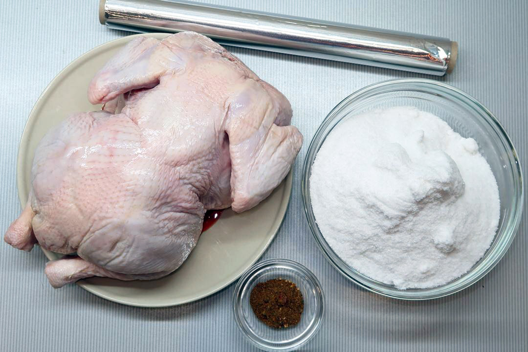 Курица на соли: простой и шикарный рецепт для ужина