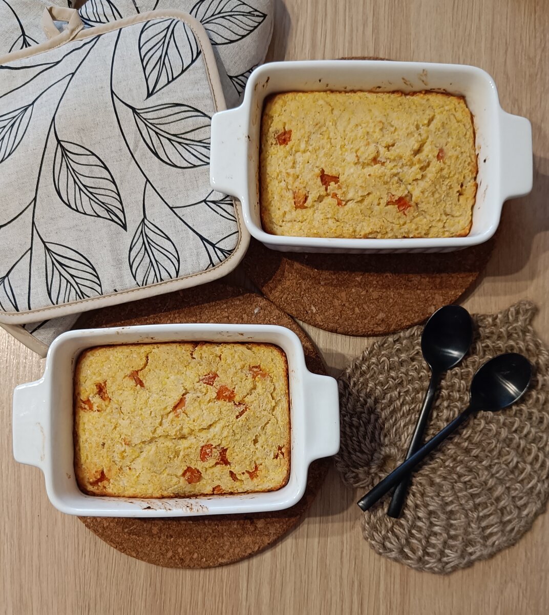 Как приготовить пшённо-творожную запеканку с курагой