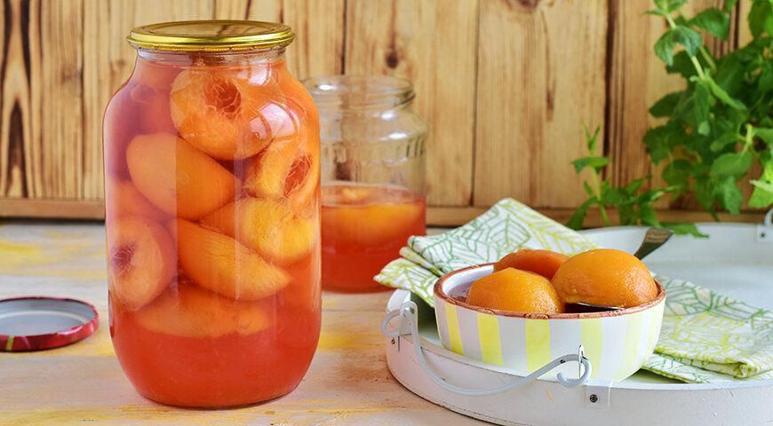 Восхитительные персики в сиропе: как сохранить летние ароматы на всю зиму