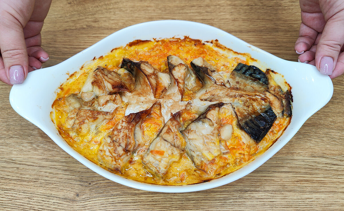 Ностальгия на тарелке: запечённая скумбрия с картофелем