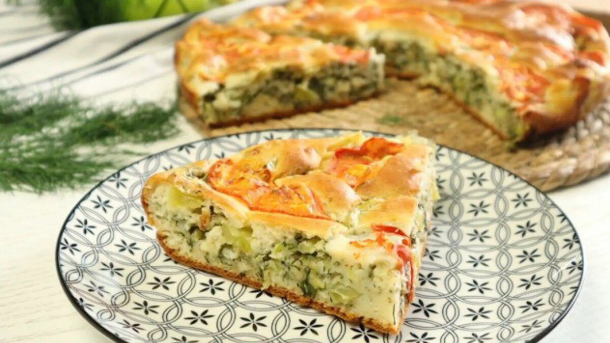 Пирог с кабачком и фетой: быстрое решение для вкусного ужина