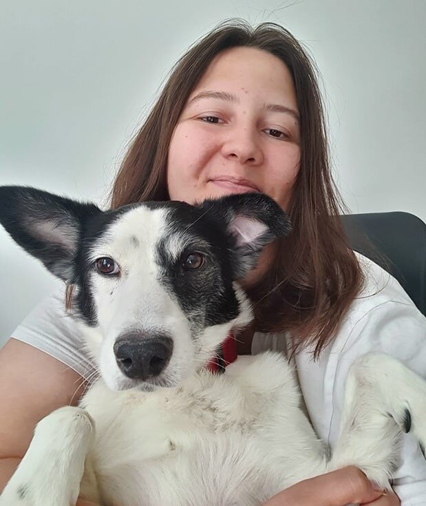 Как Анастасия и Бусинка нашли друг друга в приюте для животных