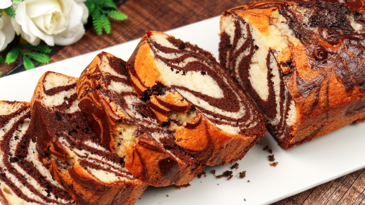 Нежный мраморный кекс: простой рецепт для домашнего чаепития