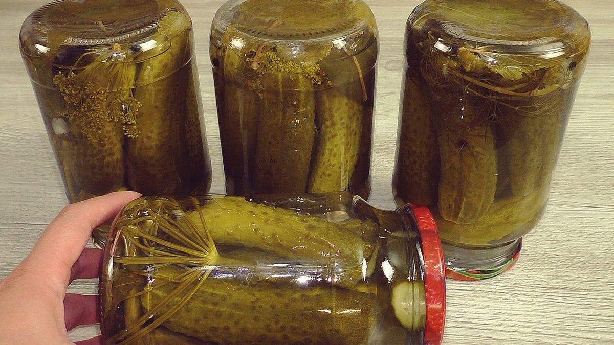 Три рецепта заготовок из огурцов на зиму