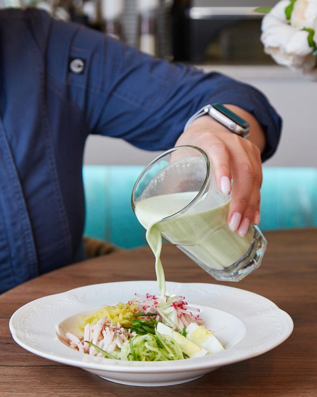 Фантазия на тарелке: окрошка в новой интерпретации