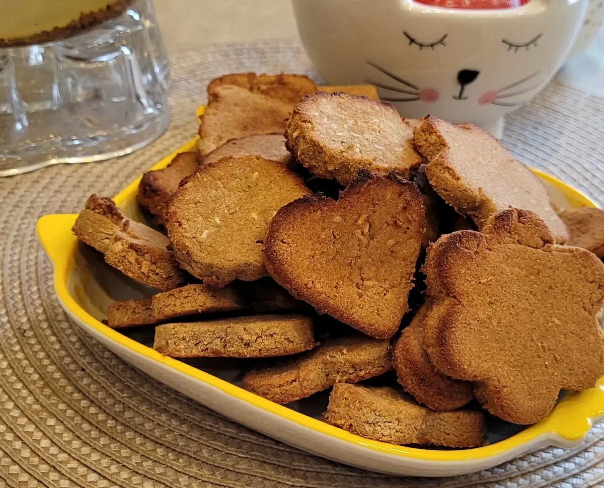 Вдохновляющее кокосовое печенье для веганов