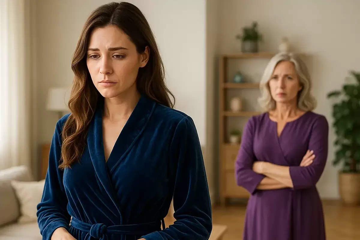 Мать приняла решение ограничить встречу детей с бабушкой