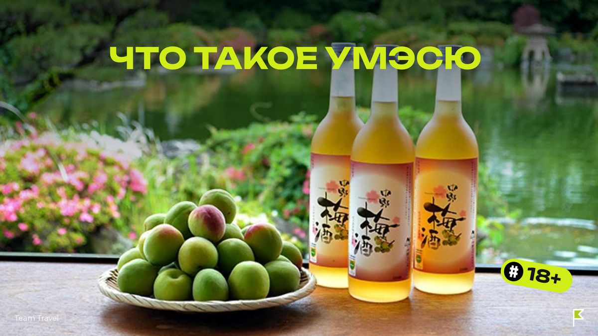 Умэсю: японское сливовое вино, которое легко полюбить с первого глотка