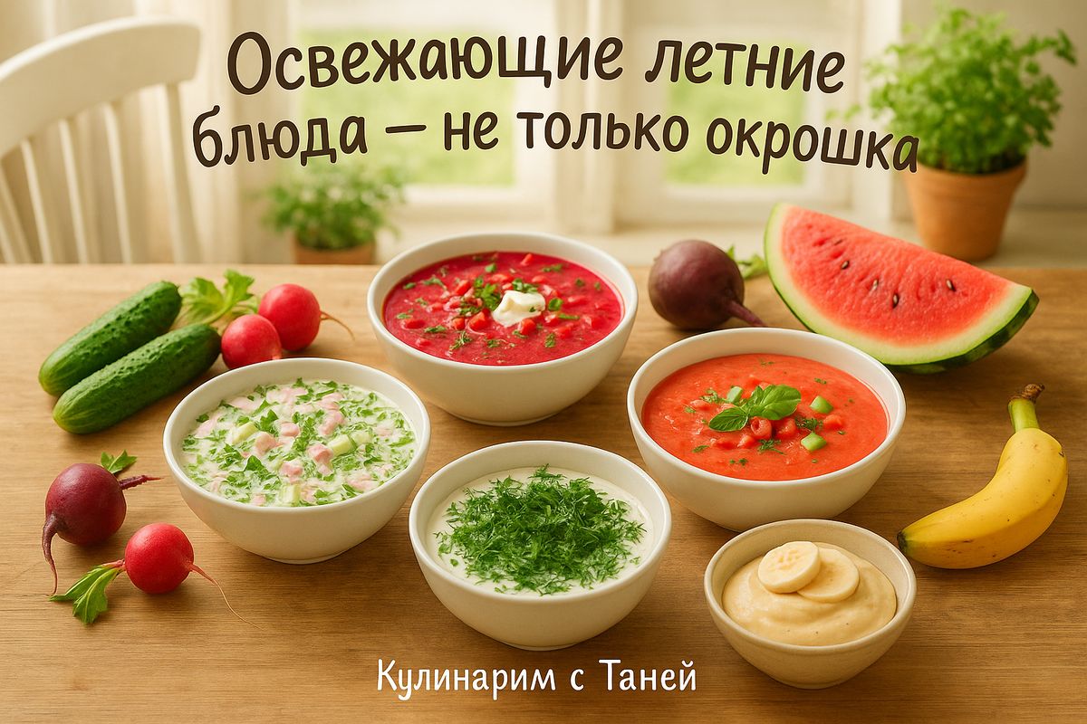 Летние кулинарные хиты: освежающие блюда, о которых вы не знали