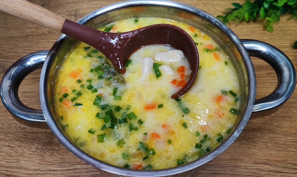 Вкусный бархатный куриный суп: простой рецепт для уютного ужина